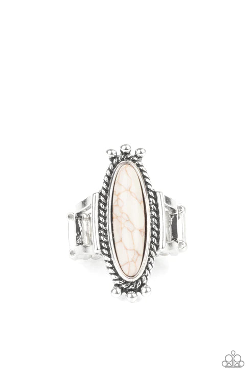 Sahara Escape White Ring