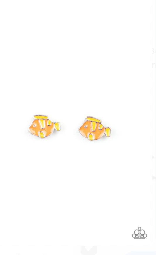 Starlet Shimmer Fish Earring