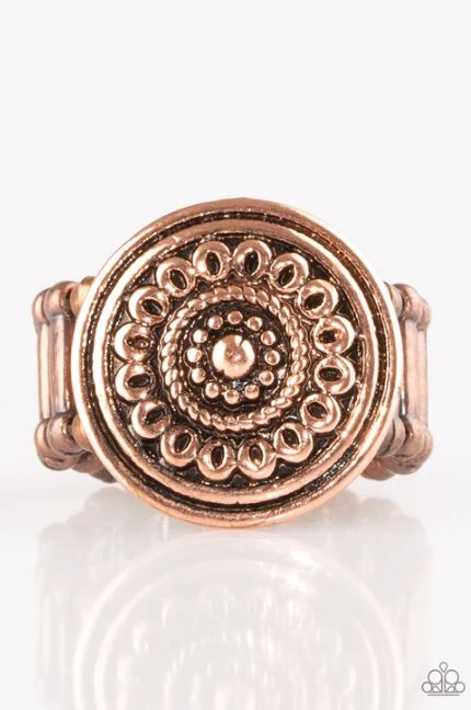 Seasonal Shine Copper Ring