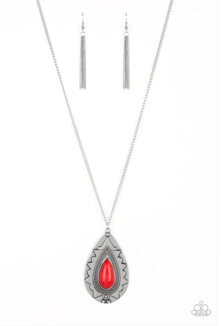 Sedona Solstice Red Necklace