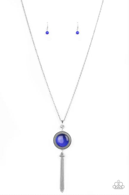 Serene Serendipity Blue Necklace