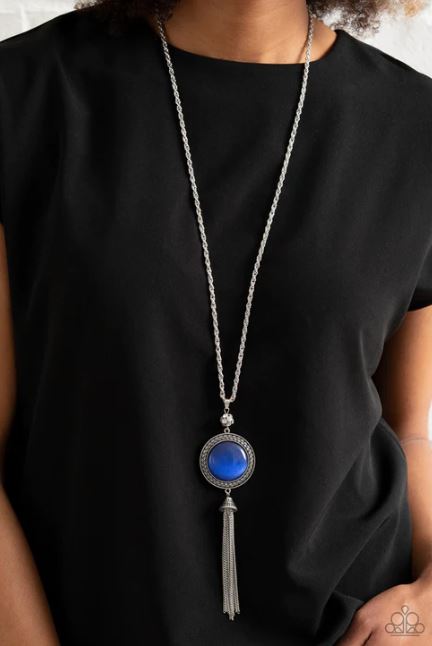 Serene Serendipity Blue Necklace