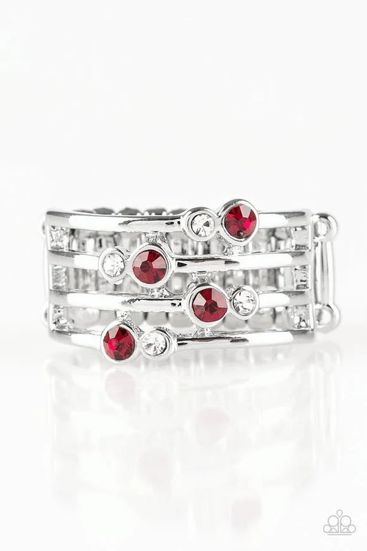 Sparkle Showdown Pink Ring