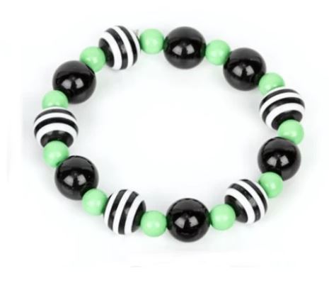 Starlet Shimmer Green/Black Bracelet