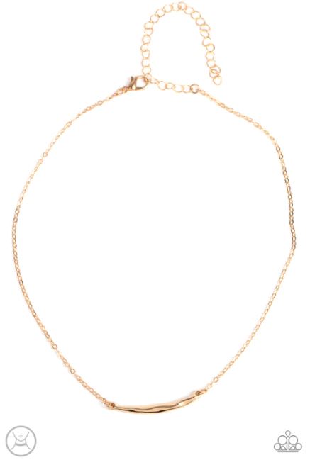 Taking It Easy Gold Choker