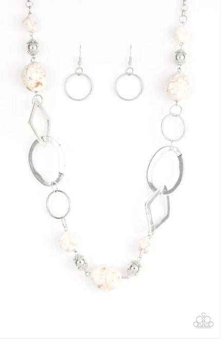 That's TERRA-iffic! White Necklace