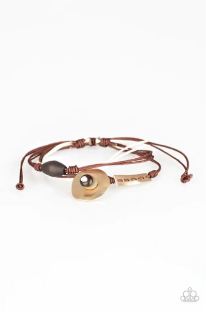 Trail Trek Brown Urban Bracelet