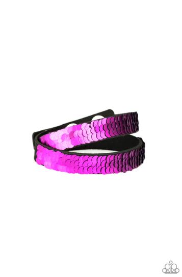 Under The SEQUINS Purple Urban Bracelet