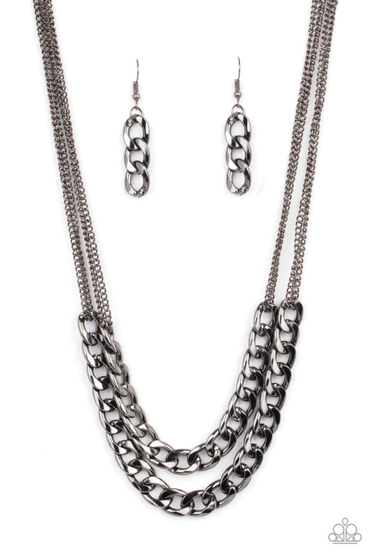 Urban Culture Black Necklace