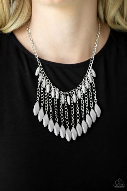 Venturous Vibes Silver Necklace