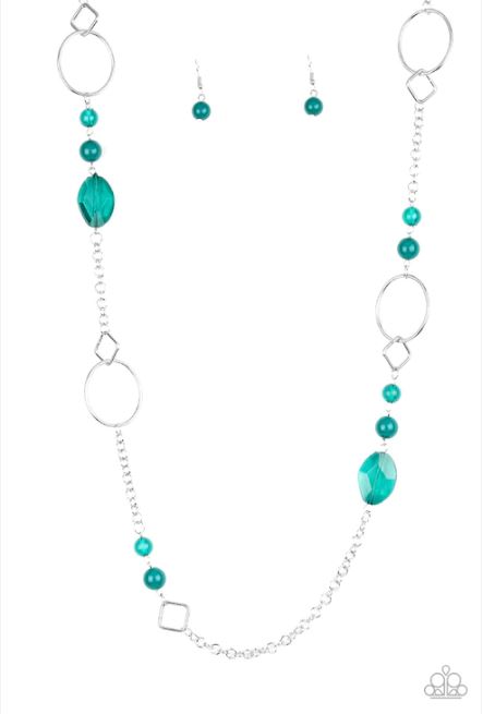 Very Visionary Green Necklace