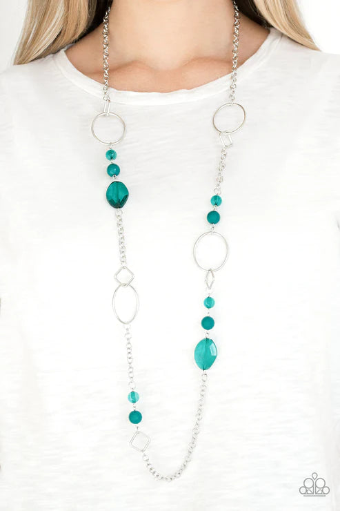 Very Visionary Green Necklace