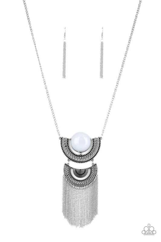 Desert Diviner Silver Necklace