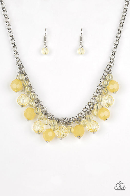Fiesta Flexible Yellow Necklace