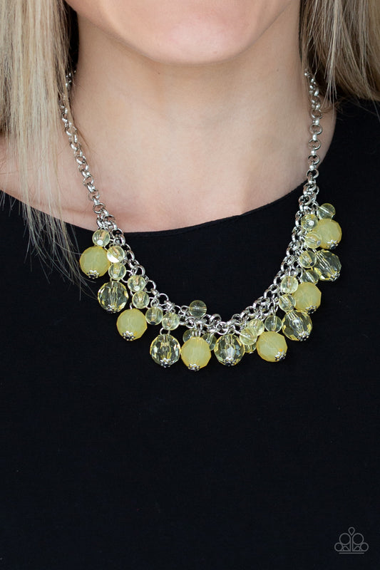 Fiesta Flexible Yellow Necklace