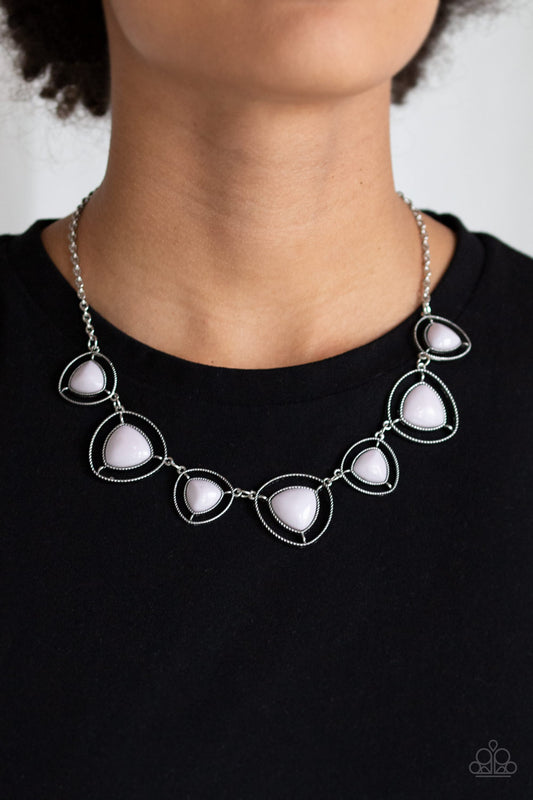 Make A Point Silver Necklace