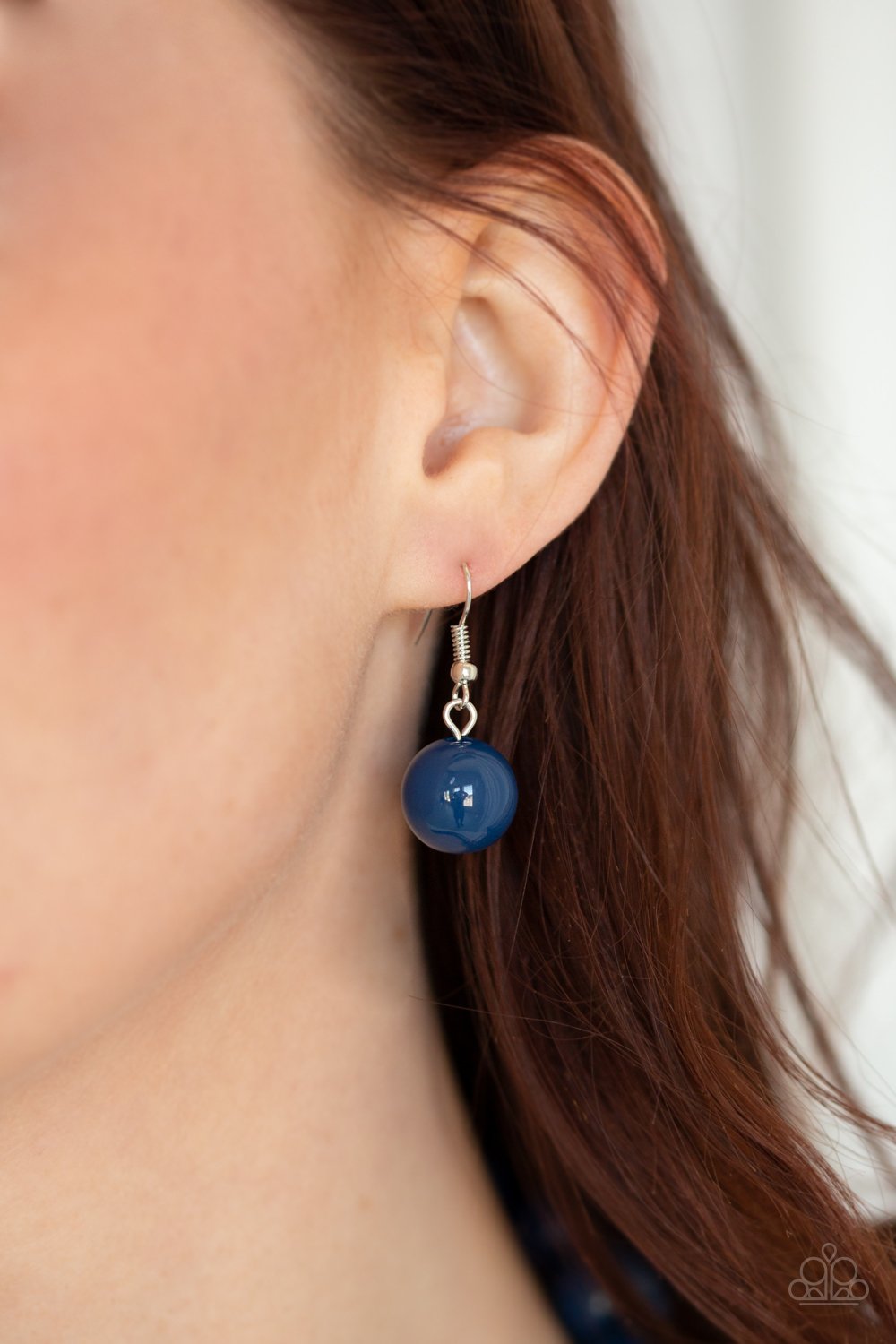 Popping Popularity Blue Necklace