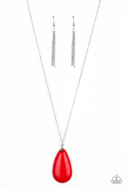Stone River Red Necklace