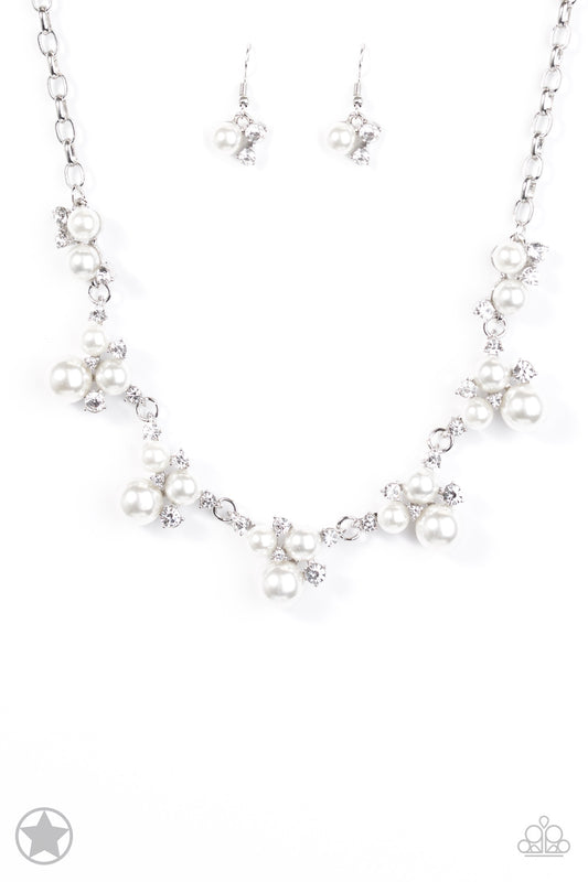 Toast To Perfection White Necklace