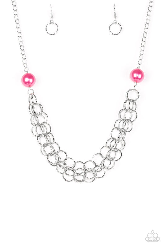 Daring Diva Pink Necklace