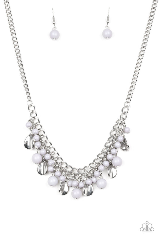 Summer Showdown Silver Necklace