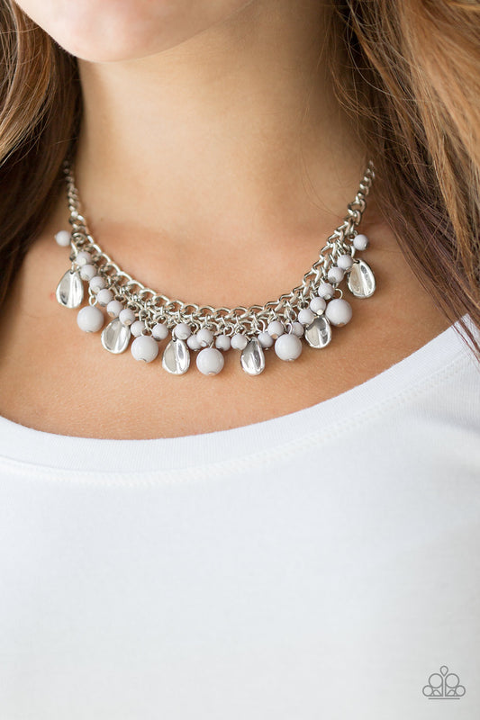 Summer Showdown Silver Necklace