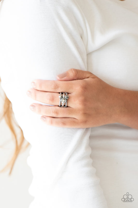 Head In The Stars  Silver Ring