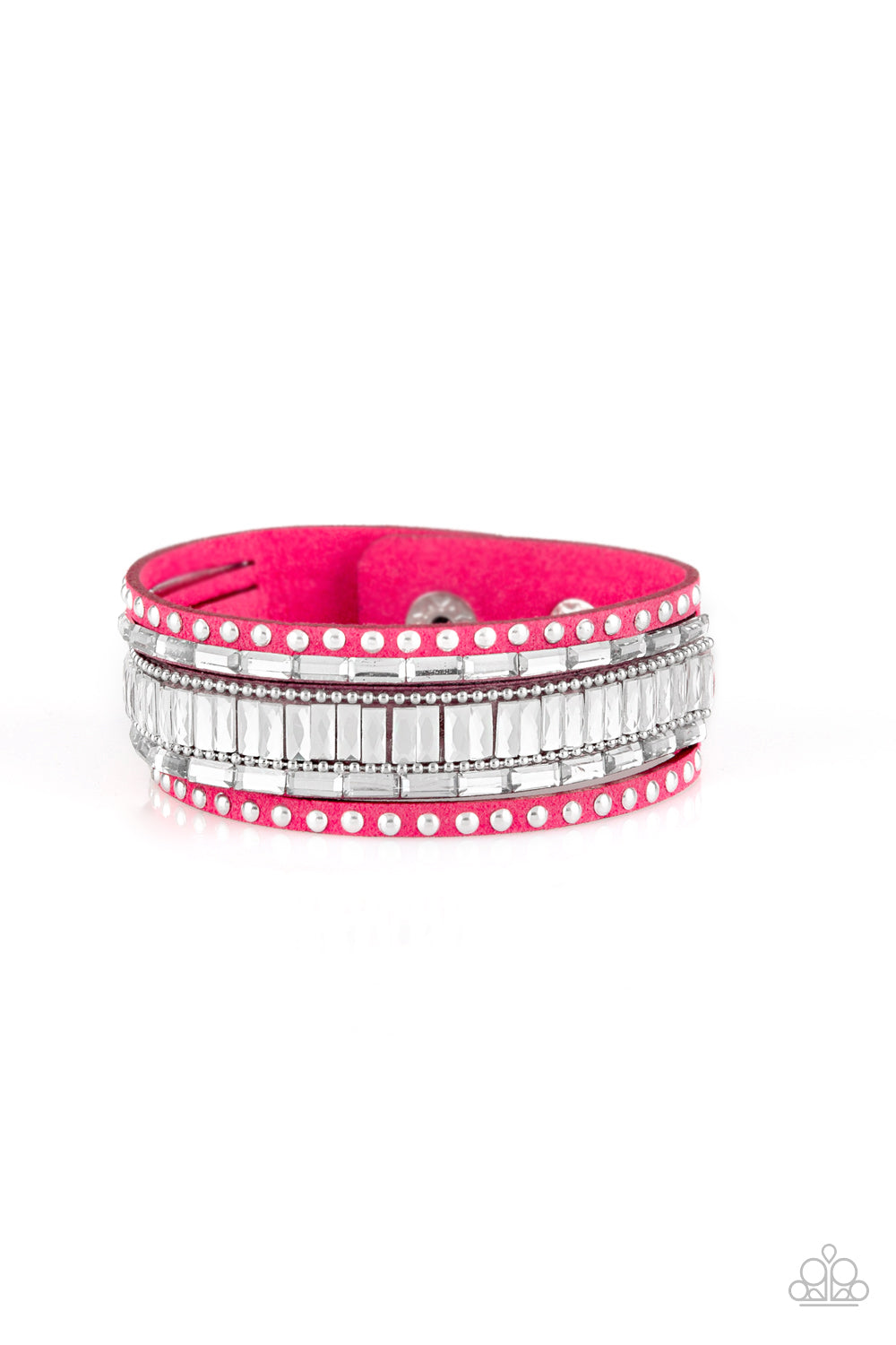 Rock Star Rocker Pink Bracelet