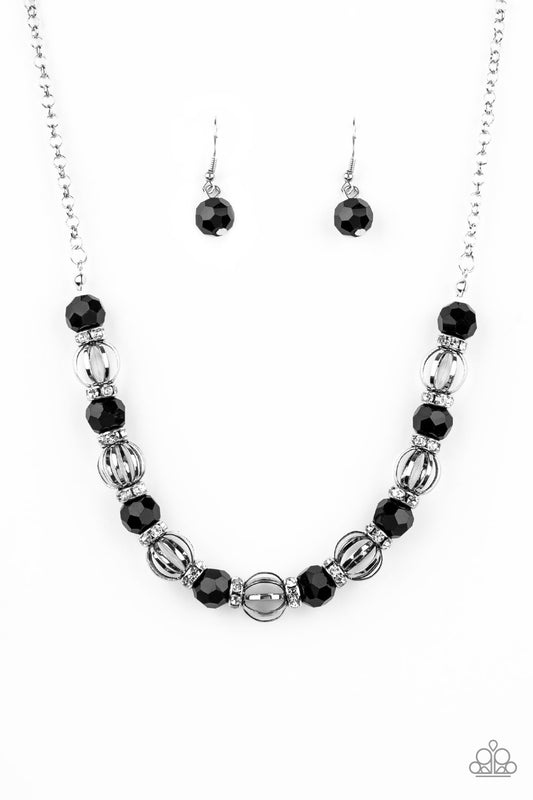 Metro Majestic Black Necklace