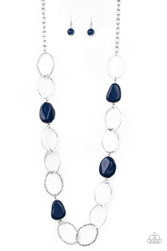 Modern Day Malibu Blue Necklace