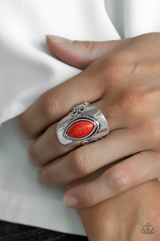 PLAIN Ride Red Ring