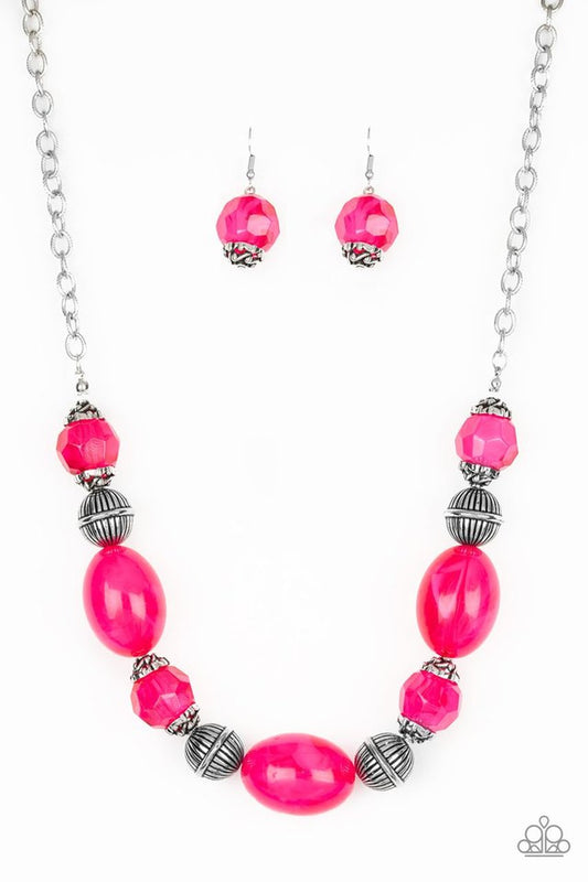 Ice Melt Pink Necklace