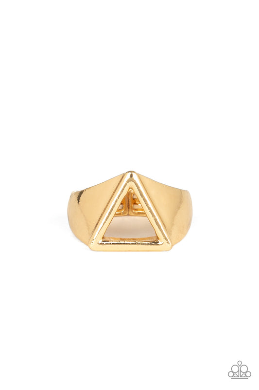 Trident Gold Ring