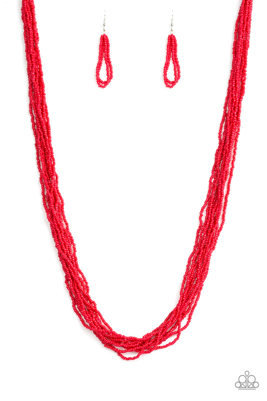 Congo Colada Red Necklace