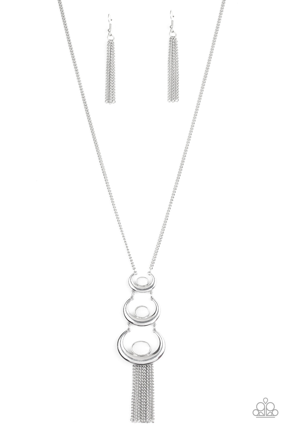 As MOON As I Can White Necklace