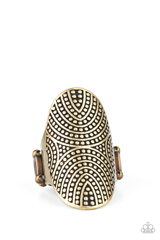 Crop Circles  Brass Ring