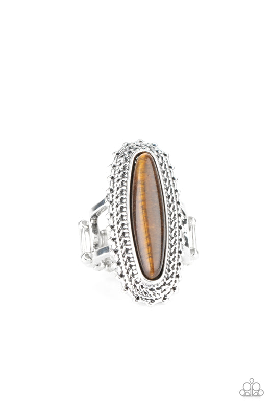 Mystical Mecca Brown Ring