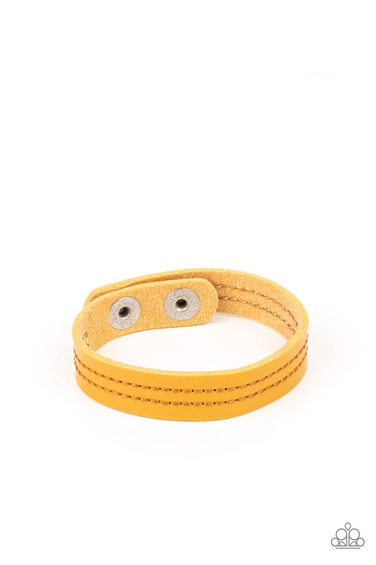 Life is WANDER-ful Yellow racelet