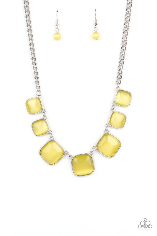 Aura Allure Yellow Necklace
