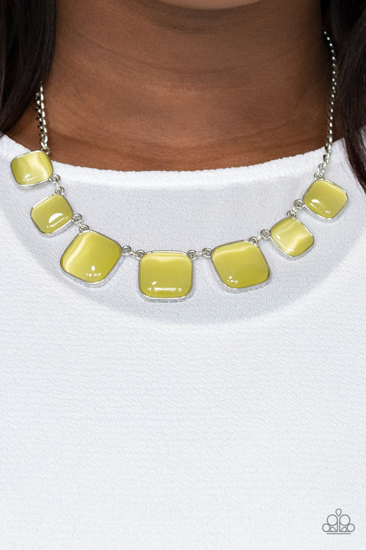 Aura Allure Yellow Necklace