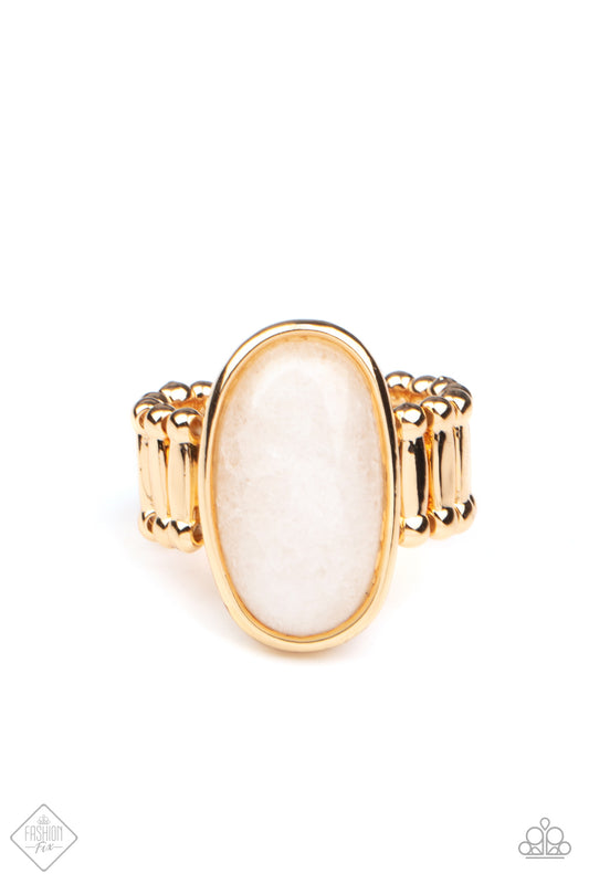 Mystical Mantra Gold Ring