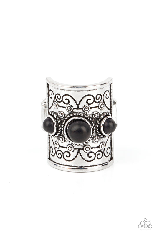 Southwestern Scenery Black Ring