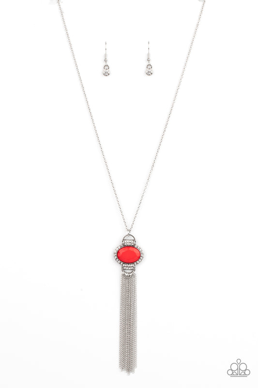 What GLOWS Up Red Necklace