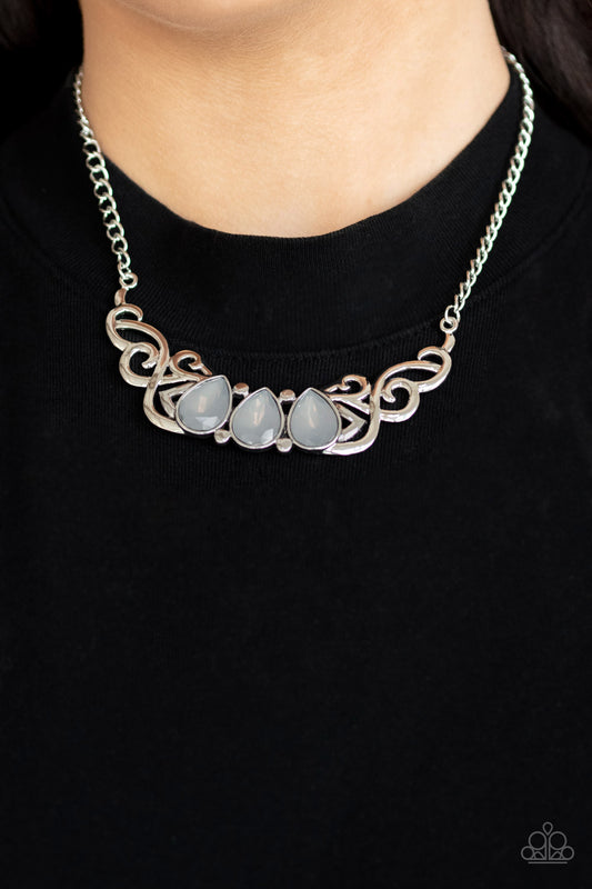 Heavenly Happenstance Silver Necklace