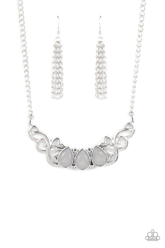 Heavenly Happenstance Silver Necklace