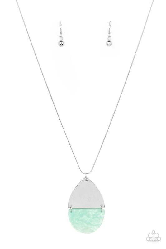 Rainbow Shores Blue Necklace