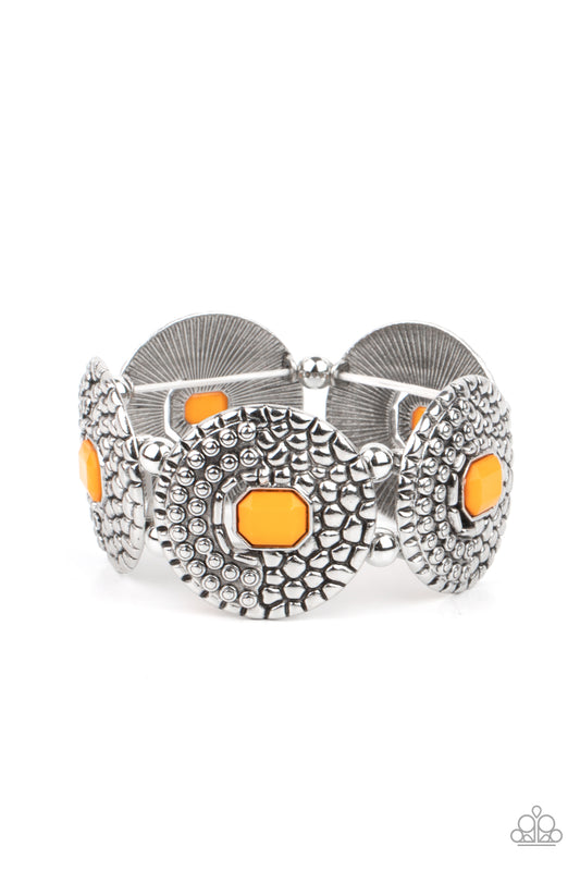 Prismatic Prowl Orange Bracelet