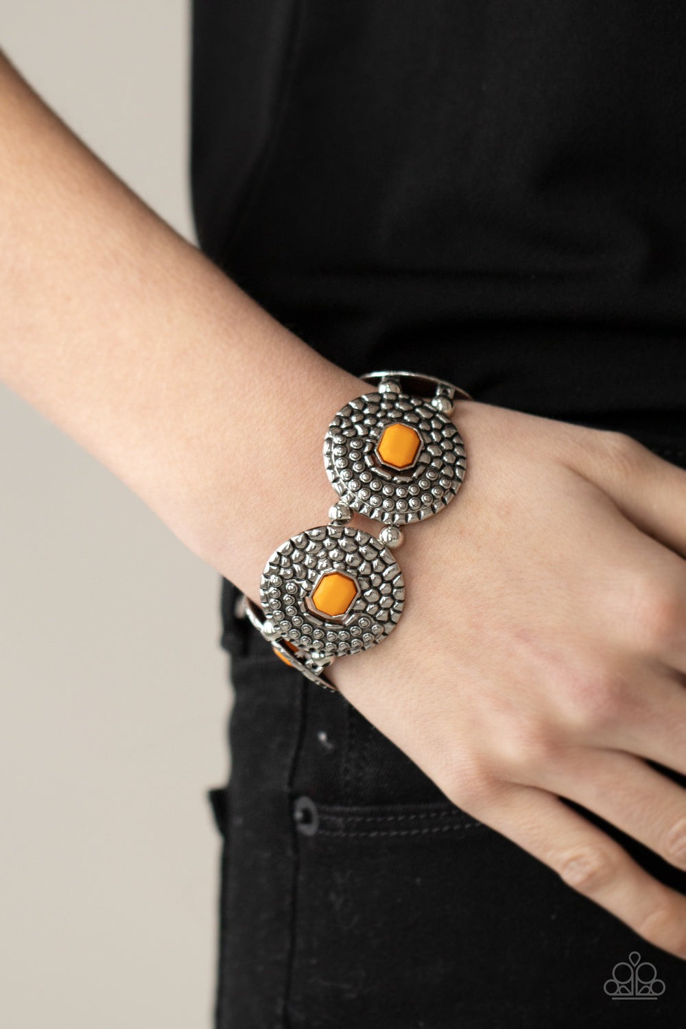 Prismatic Prowl Orange Bracelet