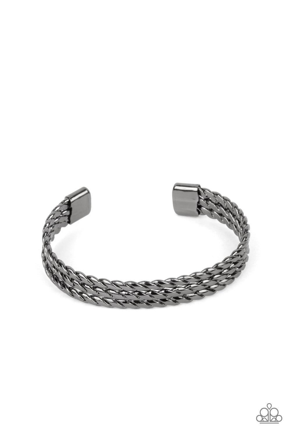 Line of Scrimmage Black Bracelet