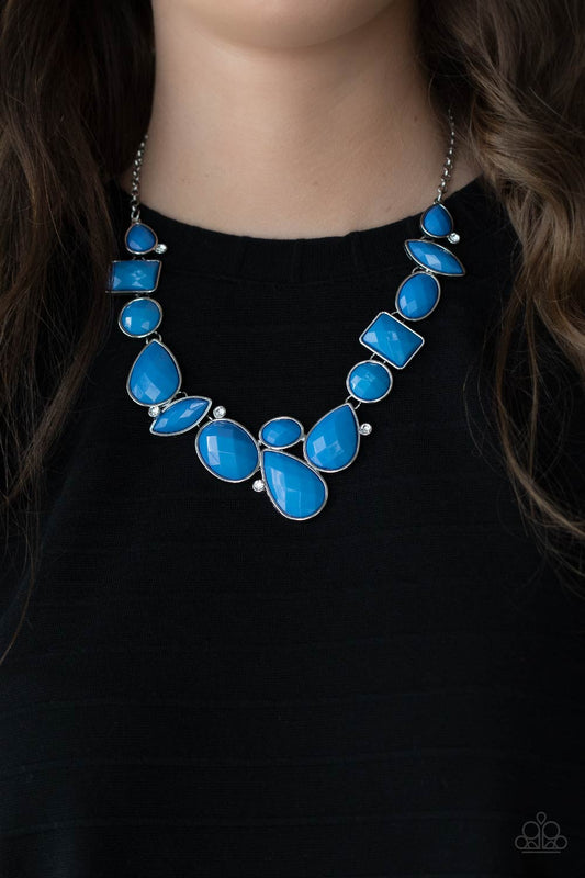 Mystical Mirage Blue Necklace